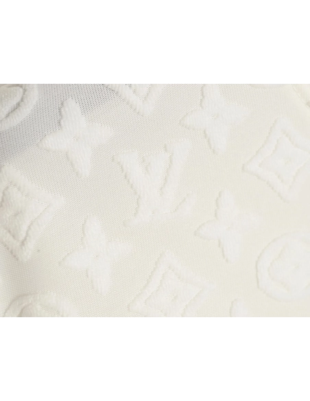 Reps Louis Vuitton 24ss full print monogram embossed T-shirt,All order with free shipping Reps Louis Vuitton