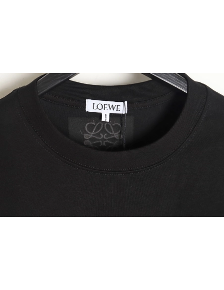 Loewe Penguin Logo Embroidered Short Sleeve T-Shirt TSK1,All order with free shipping Loewe