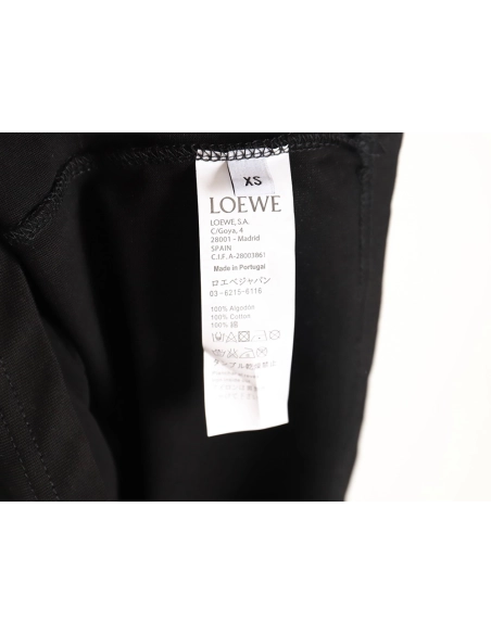 Loewe Anagram Half Hand-Painted Embroidered Short Sleeve T-Shirt TSK1,All order with free shipping Loewe