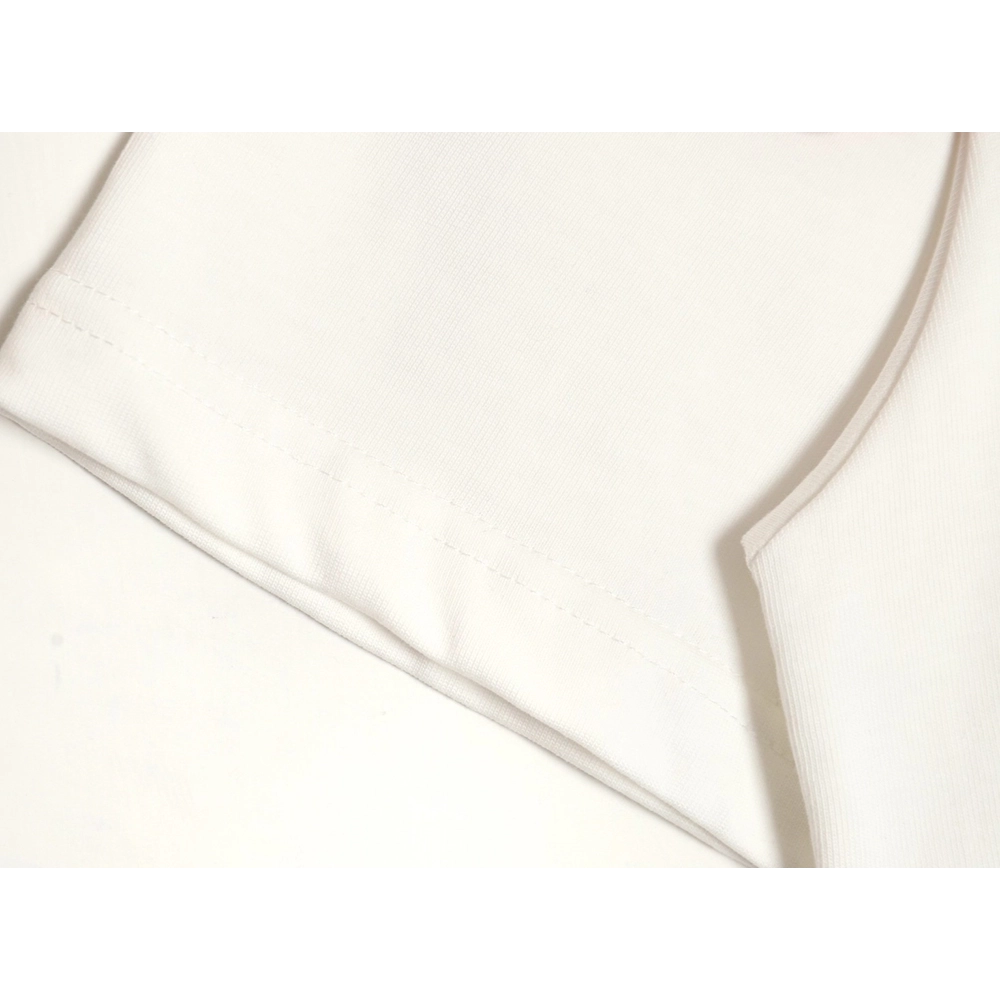 Loewe Anagram Half Hand-Painted Embroidered Short Sleeve T-Shirt,All order with free shipping Loewe