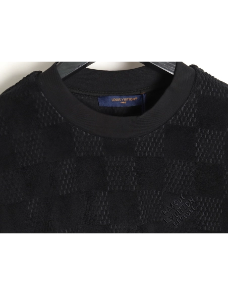 Reps Louis Vuitton Towel Checkerboard Short Sleeve T-Shirt,All order with free shipping Reps Louis Vuitton