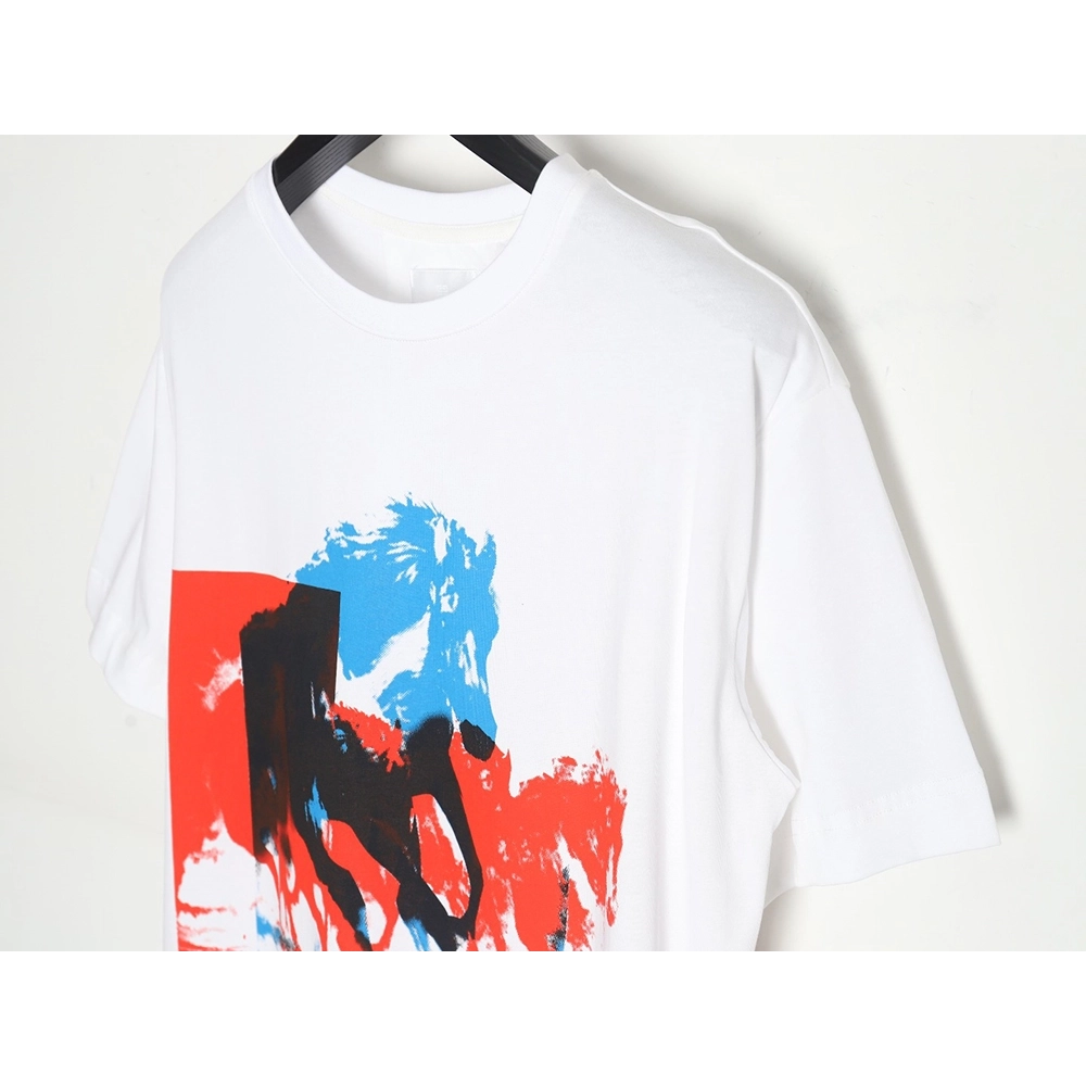 Givenchy 24SS horse print short-sleeved T-shirt,All order with free shipping Givenchy