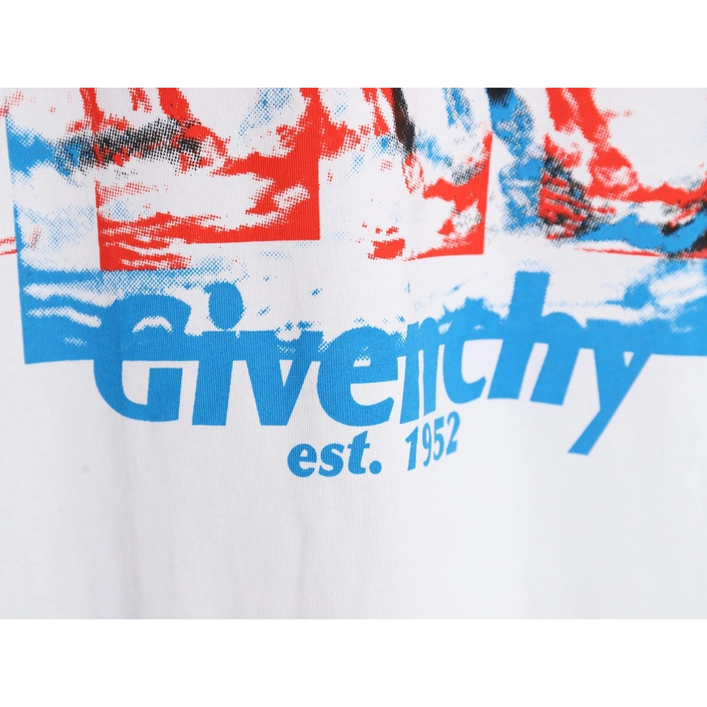 Givenchy 24SS horse print short-sleeved T-shirt,All order with free shipping Givenchy