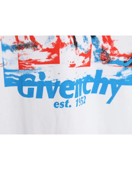 Givenchy 24SS horse print short-sleeved T-shirt,All order with free shipping Givenchy