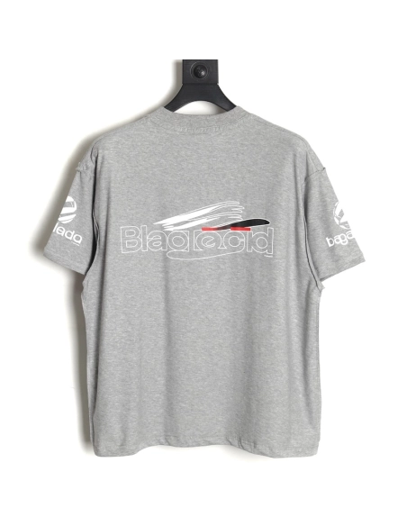 Balenciaga 24SS logo reverse washed distressed short-sleeved T-shirt,All order with free shipping Balenciaga