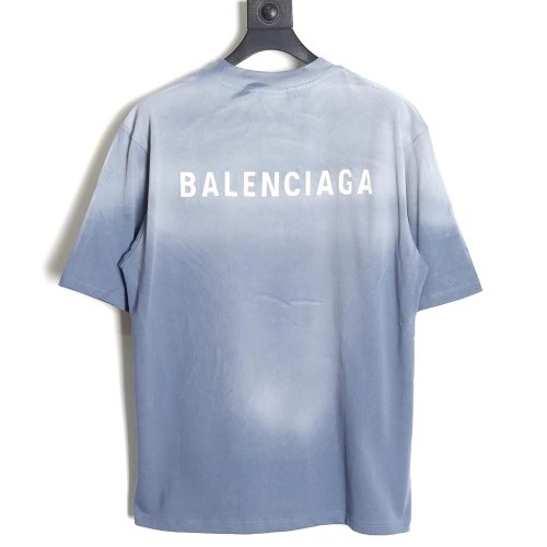 Balenciaga 24SS gradient washed short-sleeved T-shirt,All order with free shipping Balenciaga