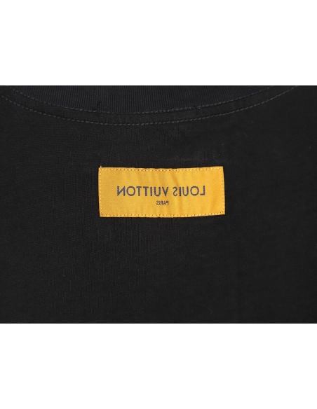 Reps Louis Vuitton 24ss new foam small logo short-sleeved T-shirt,All order with free shipping Reps Louis Vuitton