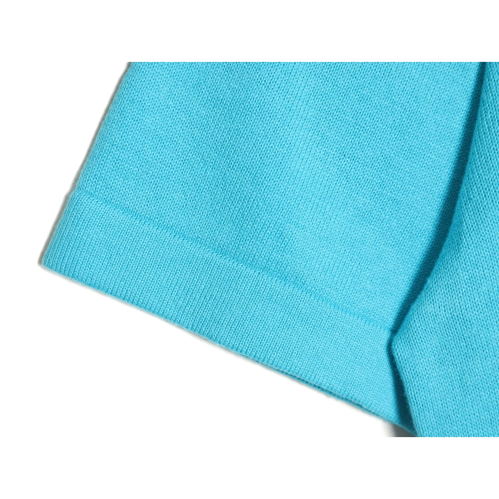 Reps Louis Vuitton 24SS Fox Terrier jacquard knitted short-sleeved T-shirt,All order with free shipping Reps Louis Vuitton