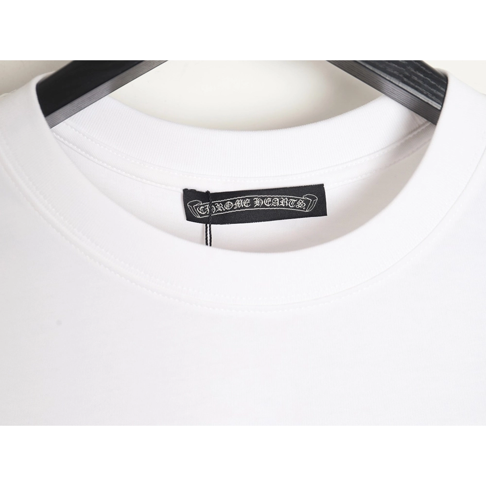 Chrome Hearts Cross Embroidered Short Sleeve T-Shirt TSK1,All order with free shipping Chrome Hearts with free shipping