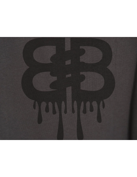 Balenciaga Chest Graffiti LOGO Short Sleeve T-Shirt TSK2,All order with free shipping Balenciaga