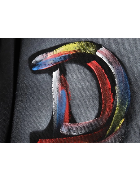 Dior new hand-painted letter short-sleeved T-shirt TSK2,All order with free shipping Dior