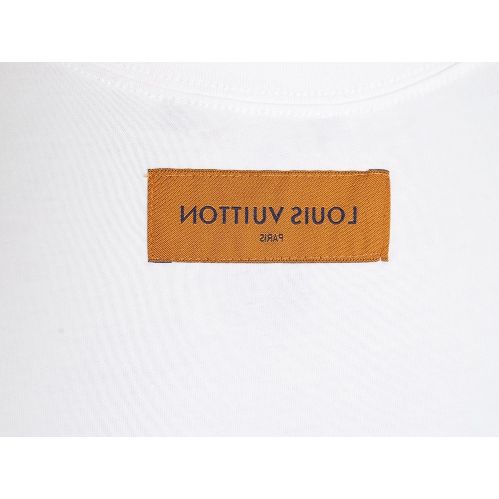 Reps Louis Vuitton Watercolor Graffiti Short Sleeve T-Shirt,All order with free shipping Reps Louis Vuitton