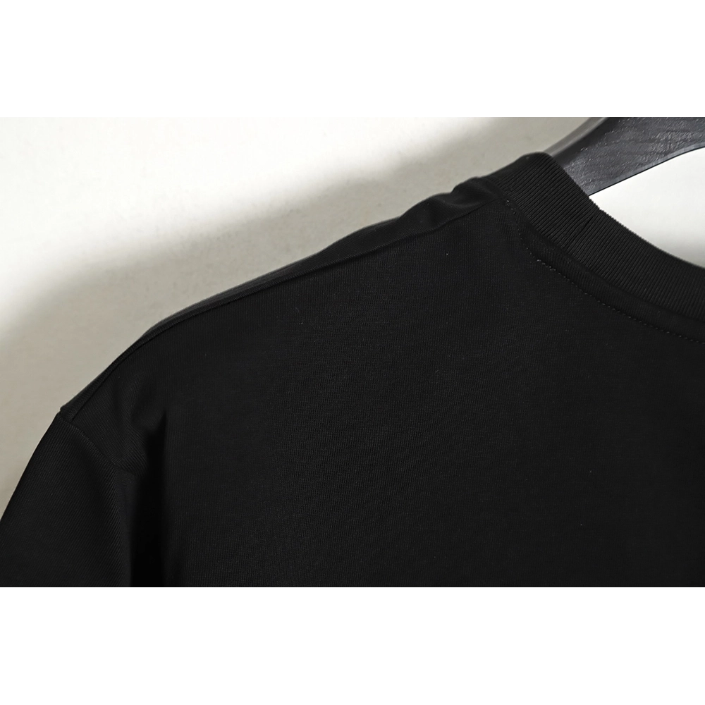 Reps Gucci Reps Gucci 23ss smiley face logo pattern foam three-dimensional printing short-sleeved T-shirt TSK1,All order with fr