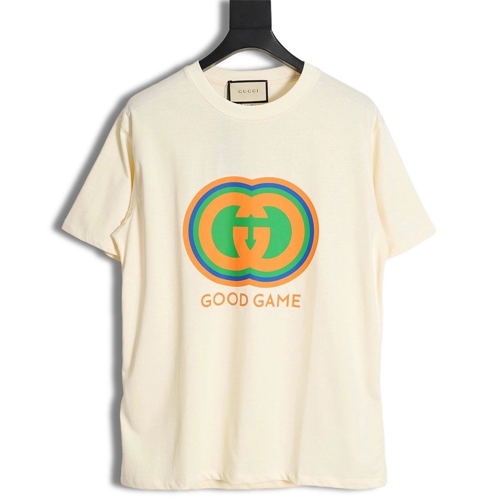 Reps Gucci 23ss GoodGame special series printed short-sleeved T-shirt,All order with free shipping Reps Gucci