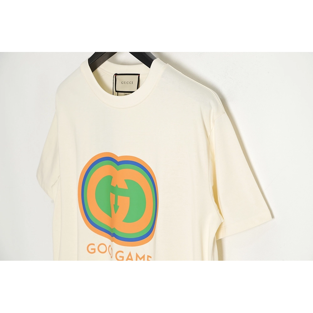 Reps Gucci 23ss GoodGame special series printed short-sleeved T-shirt,All order with free shipping Reps Gucci