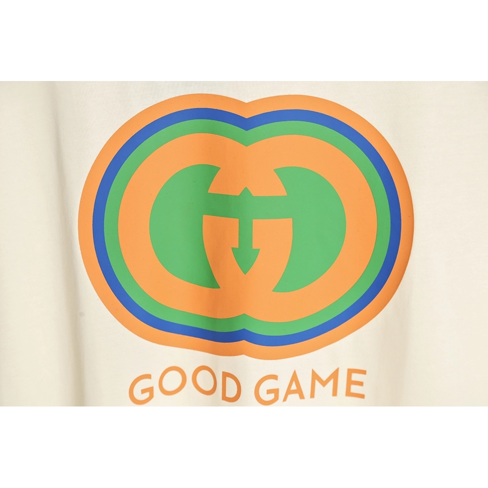 Reps Gucci 23ss GoodGame special series printed short-sleeved T-shirt,All order with free shipping Reps Gucci