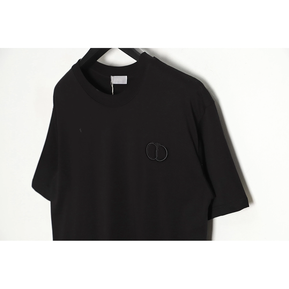 Dior chest CD letter embroidery short-sleeved T-shirt TSK1,All order with free shipping Dior