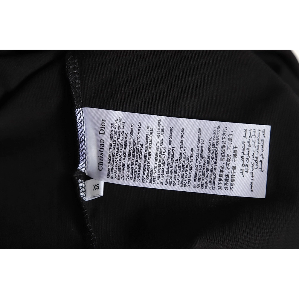 Dior chest CD letter embroidery short-sleeved T-shirt TSK1,All order with free shipping Dior