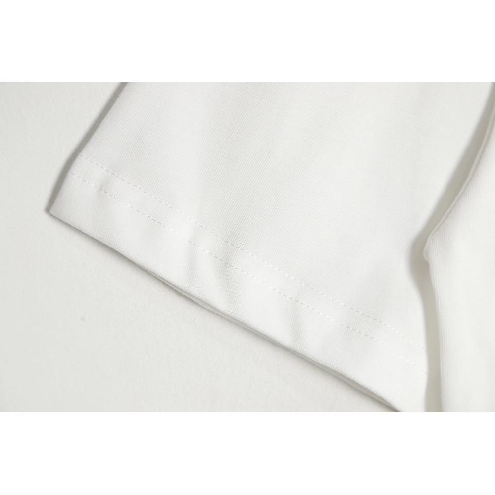 Dior Chest CD Letter Embroidered Short Sleeve T-Shirt,All order with free shipping Dior