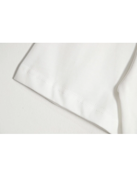 Dior Chest CD Letter Embroidered Short Sleeve T-Shirt,All order with free shipping Dior