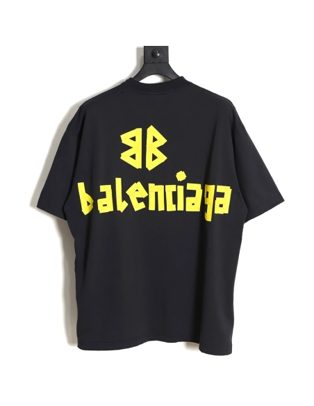 Balenciaga 23SS masking tape short-sleeved T-shirt,All order with free shipping Balenciaga