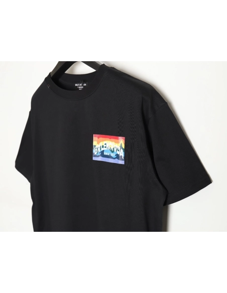 Balenciaga rainbow logo T-shirt TSK1,All order with free shipping Balenciaga