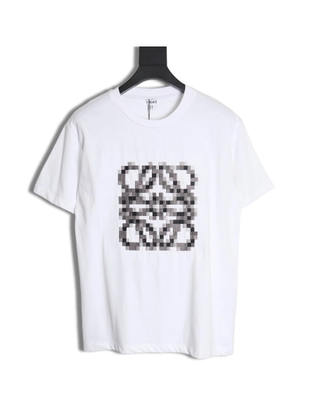 Loewe 24SS mosaic short-sleeved T-shirt,All order with free shipping Loewe