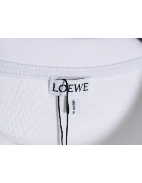 Loewe 24SS mosaic short-sleeved T-shirt,All order with free shipping Loewe