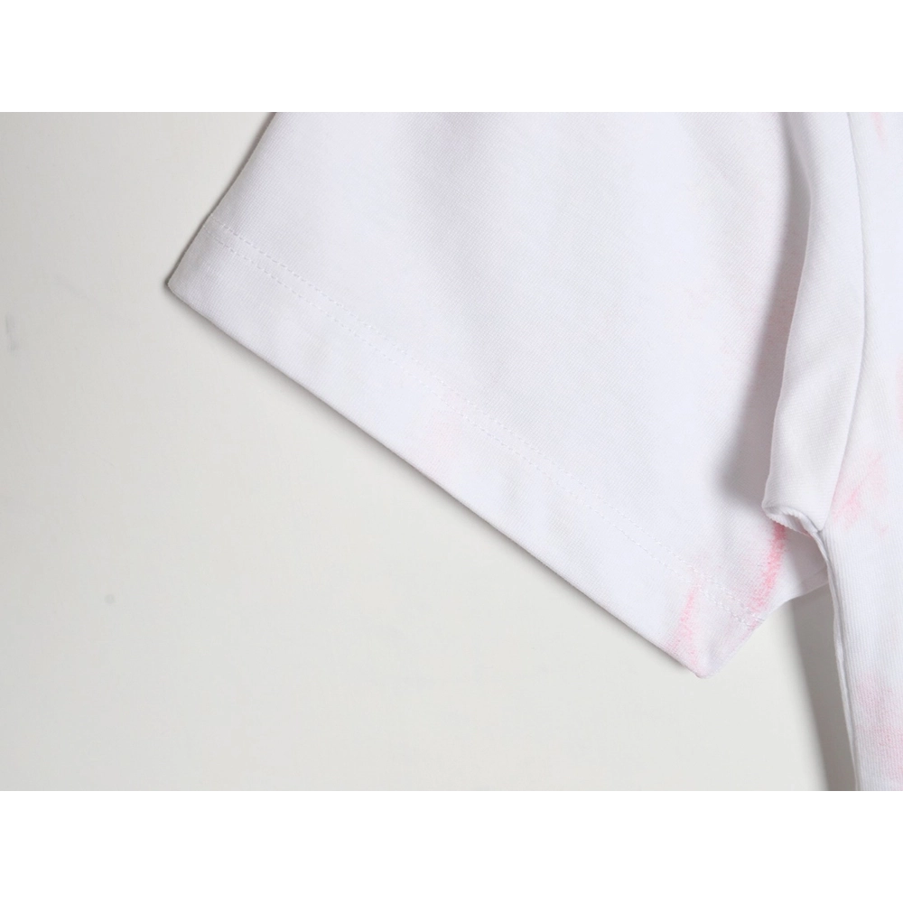 Loewe 24SS graffiti tie-dye short-sleeved T-shirt TSK1,All order with free shipping Loewe