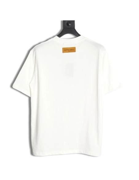 Reps Louis Vuitton 24SS streamer bird print short-sleeved T-shirt,All order with free shipping Reps Louis Vuitton