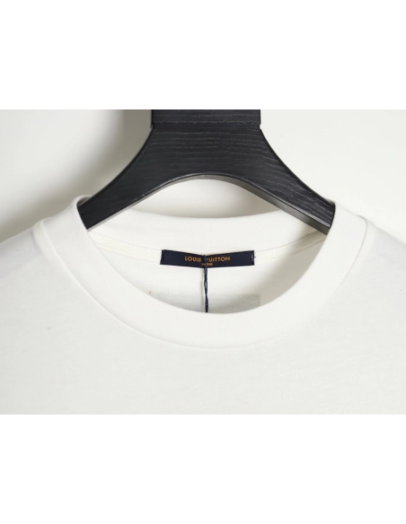 Reps Louis Vuitton 24SS streamer bird print short-sleeved T-shirt,All order with free shipping Reps Louis Vuitton