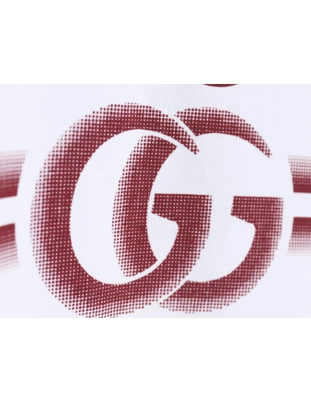 Reps Gucci 24SS Anniversary Limited Edition Striped Short Sleeve T-Shirt,All order with free shipping Reps Gucci