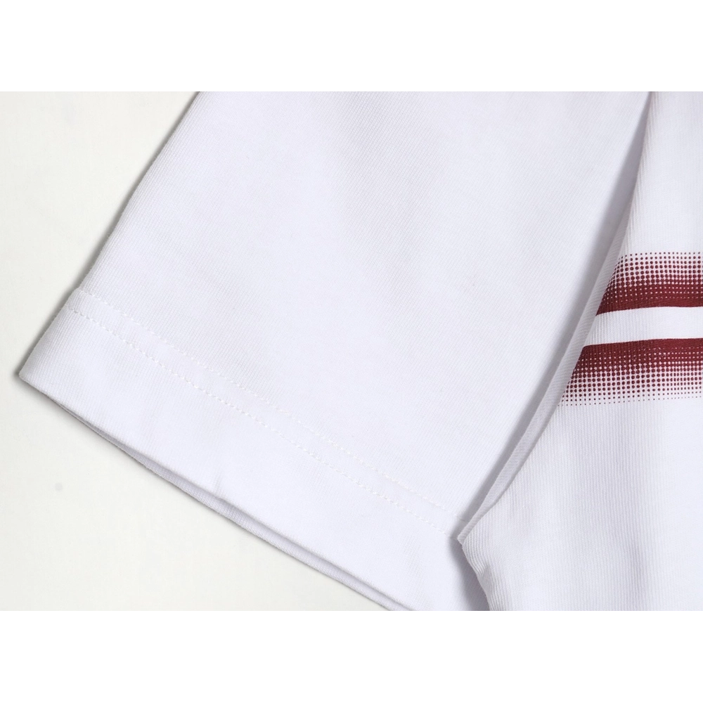 Reps Gucci 24SS Anniversary Limited Edition Striped Short Sleeve T-Shirt,All order with free shipping Reps Gucci