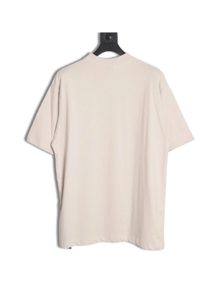 Balenciaga totem hand-painted graffiti short-sleeved T-shirt,All order with free shipping Balenciaga