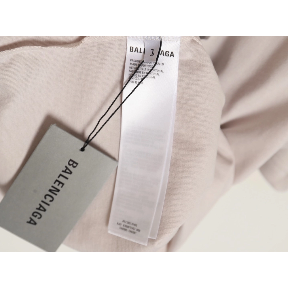 Balenciaga totem hand-painted graffiti short-sleeved T-shirt,All order with free shipping Balenciaga