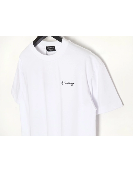 Burberry 24ss signature logo embroidered short sleeve T-shirt TSK1,All order with free shipping Burberry