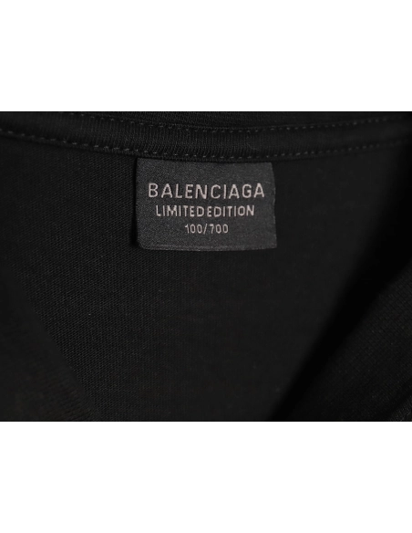 Balenciaga 24SS Alipay co-branded short-sleeved T-shirt,All order with free shipping Balenciaga