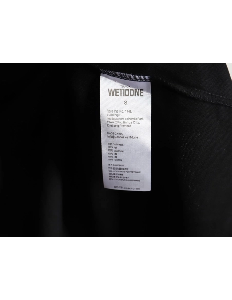 We11done 24SS Dragon Year Letter Printed Short Sleeve T-shirt_TSK1,All order with free shipping We11done