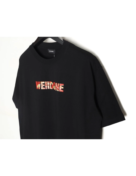 We11done 24SS Dragon Year Letter Printed Short Sleeve T-shirt_TSK1,All order with free shipping We11done