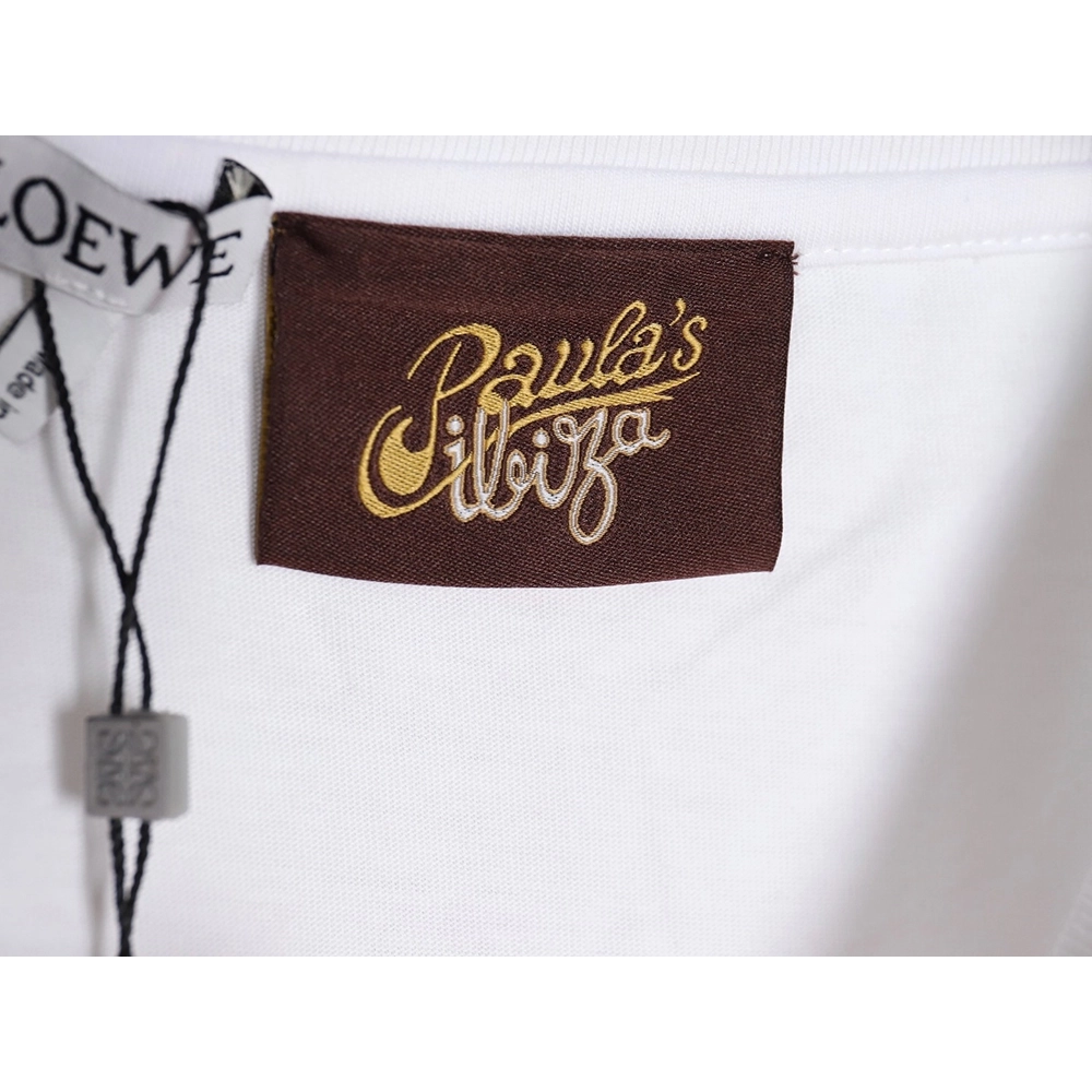 Loewe 23SS heart embroidered short-sleeved T-shirt TSK1,All order with free shipping Loewe