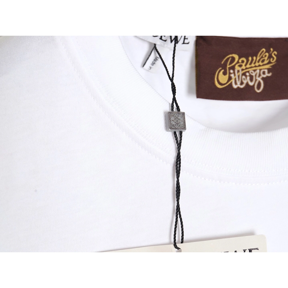 Loewe 23SS heart embroidered short-sleeved T-shirt TSK1,All order with free shipping Loewe