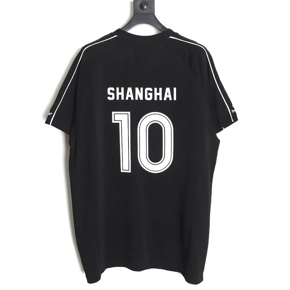 Balenciaga 24SS Manchester United embroidered short-sleeved T-shirt,All order with free shipping Balenciaga