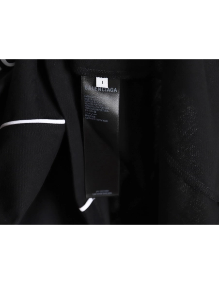 Balenciaga 24SS Manchester United embroidered short-sleeved T-shirt,All order with free shipping Balenciaga