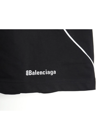 Balenciaga 24SS Manchester United embroidered short-sleeved T-shirt,All order with free shipping Balenciaga