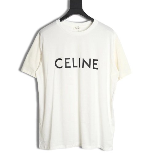 Celine basic logo printed T-shirt TSK1,All order with free shipping Celine