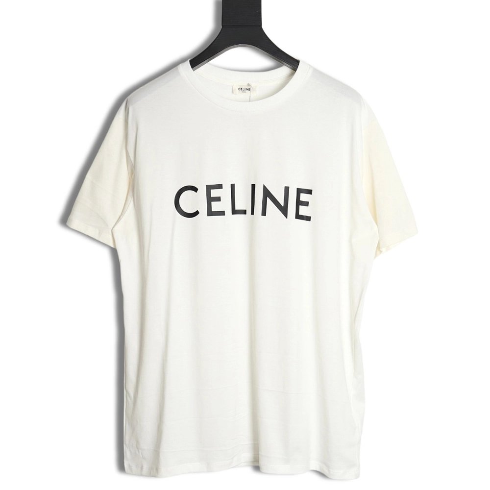 Celine basic logo printed T-shirt TSK1,All order with free shipping Celine