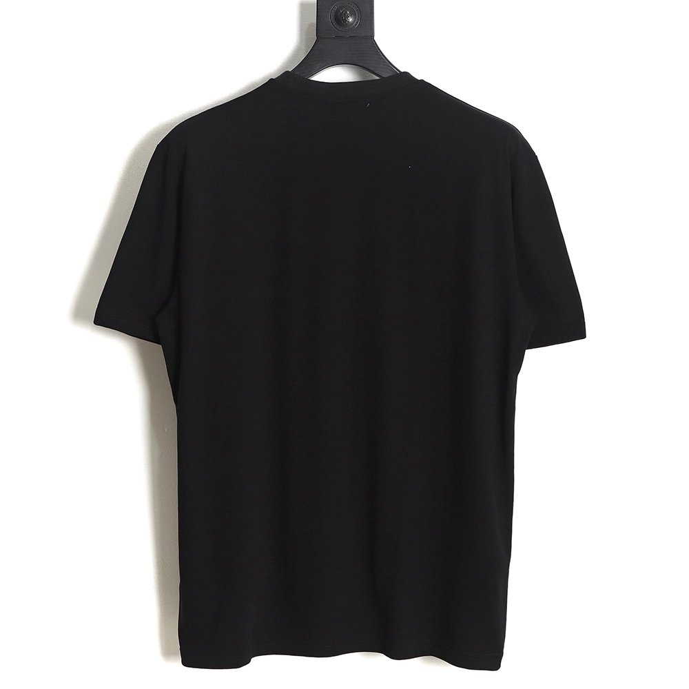 PRADA PRD 23SS Triangle rhinestone standard short-sleeved T-shirt TSK1,All order with free shipping Prada