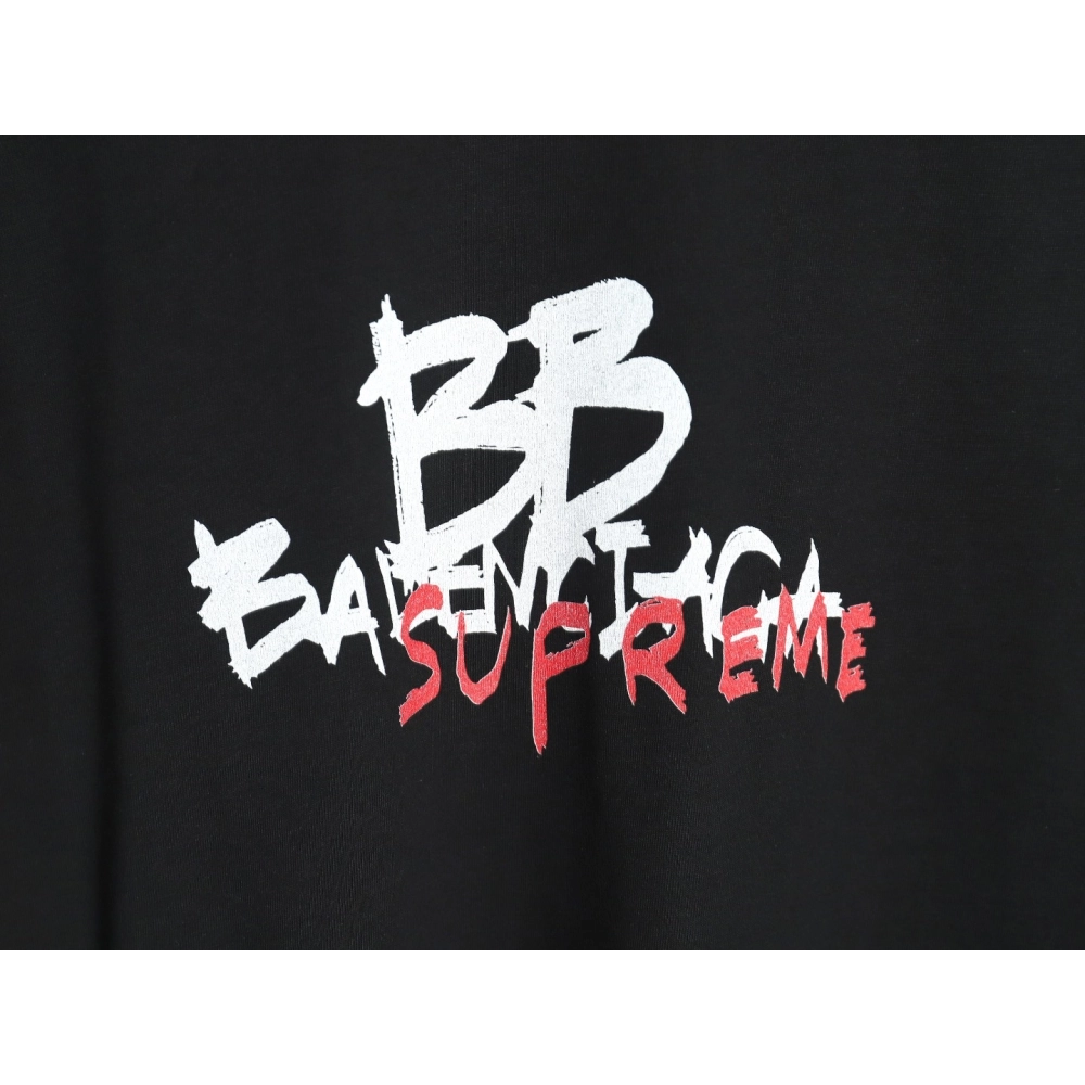 Balenciaga Script Crew Neck T-shirt TSK1,All order with free shipping Balenciaga