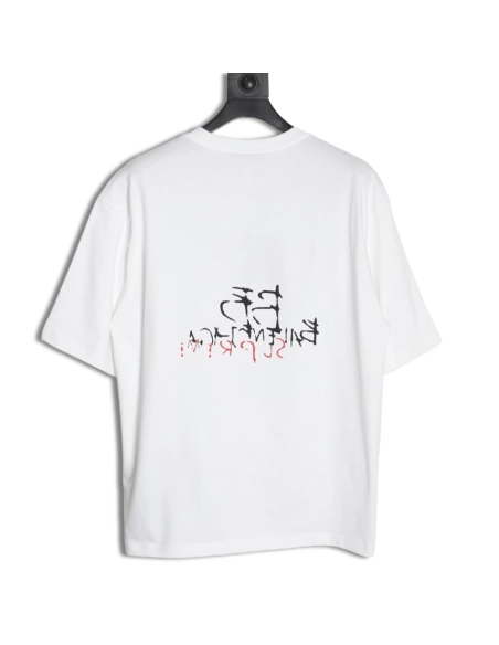 Balenciaga Script Crew Neck T-shirt,All order with free shipping Balenciaga
