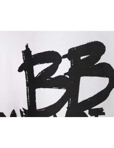 Balenciaga Script Crew Neck T-shirt,All order with free shipping Balenciaga